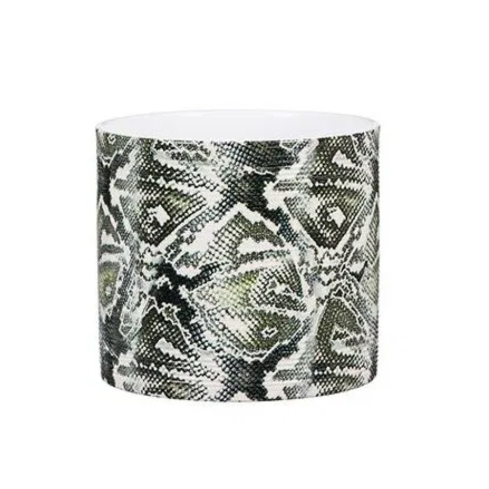 Snakeskin Patterned Plant Pot